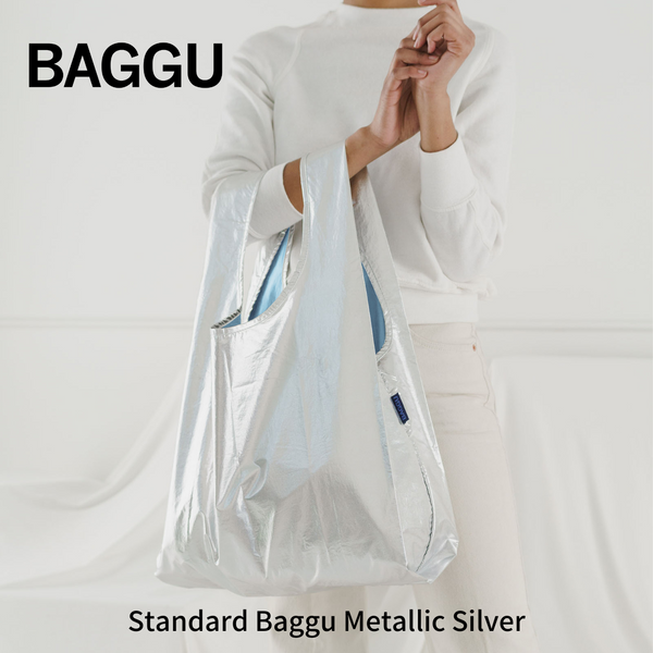 STANDARD BAGGU メタリックシルバー【メール便は送料無料 / 日時指定不可】
