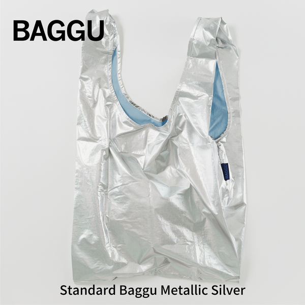 STANDARD BAGGU メタリックシルバー【メール便は送料無料 / 日時指定不可】