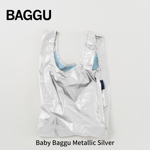 【メール便 送料無料】BABY BAGGU メタリックシルバー