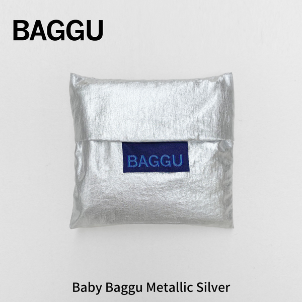 BABY BAGGU メタリックシルバー【メール便は送料無料 / 日時指定不可】