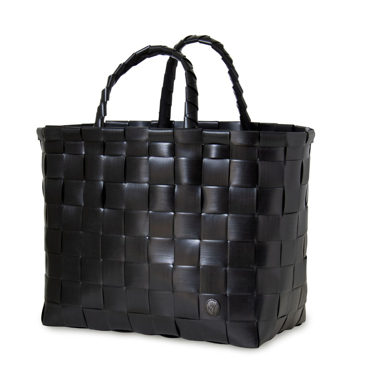 カゴバッグ】手編み HandedBy NICE SHOPPER 2023 black（ カゴバッグ