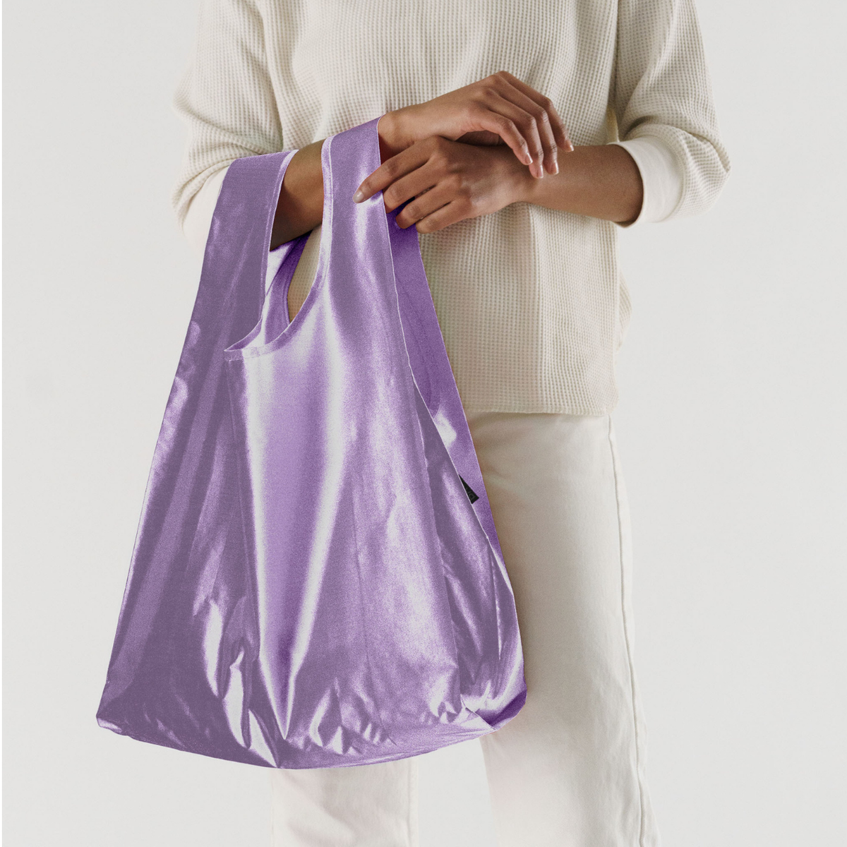 STANDARD BAGGU メタリックライトピンク 【メール便は送料無料 / 日時指定不可】 - 鍋・フライパン・キッチン用品と雑貨の専門店 『NABESTORE』