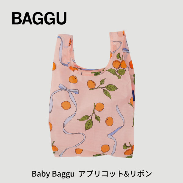 BABY BAGGU  アプリコット&リボン 2025SP【メール便は送料無料 / 日時指定不可】
