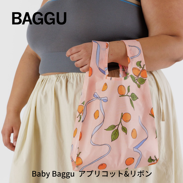 BABY BAGGU  アプリコット&リボン 2025SP【メール便は送料無料 / 日時指定不可】