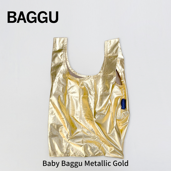 Baby BAGGU メタリックゴールド【メール便は送料無料 / 日時指定不可】