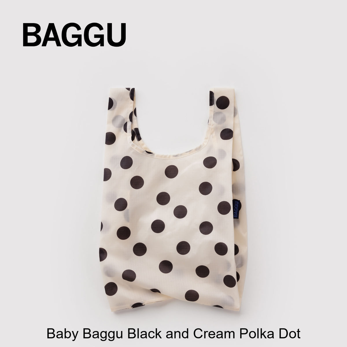 BABY BAGGU ブラックドット 商品単体