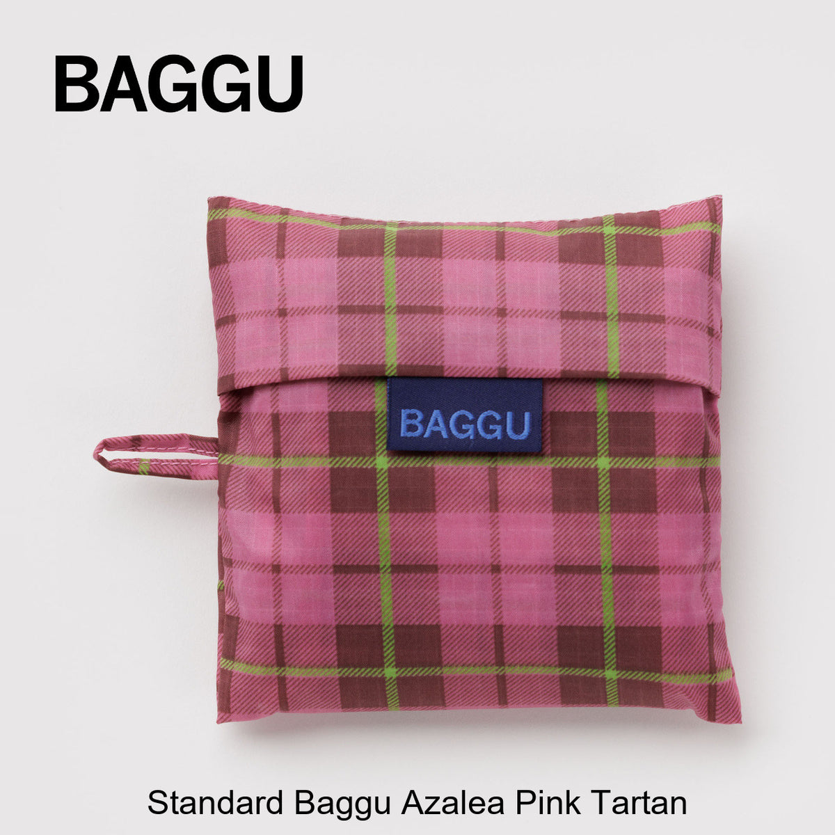 STANDARD BAGGU ピンクタータン 収納ポーチ