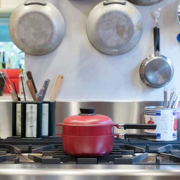 【完売/終了】IH収納鍋 NAOMI Deluxe 4点セット スタッキング 収納しやすい鍋