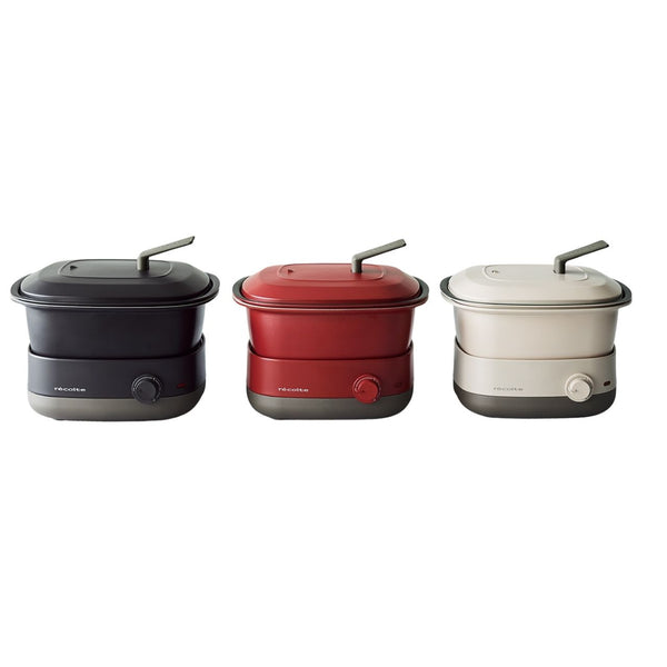 レコルト recolte ポットデュオ キャレ<レッド>RPD-4(R)ギフト対応可 【送料無料 / お取り寄せ】