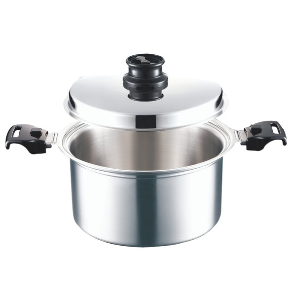 【完売】cuga(空雅)シリーズ 全7アイテム 最高級 ステンレス 5層鍋 ハンドル脱着式 IH対応 18-12ステンレス SUS316