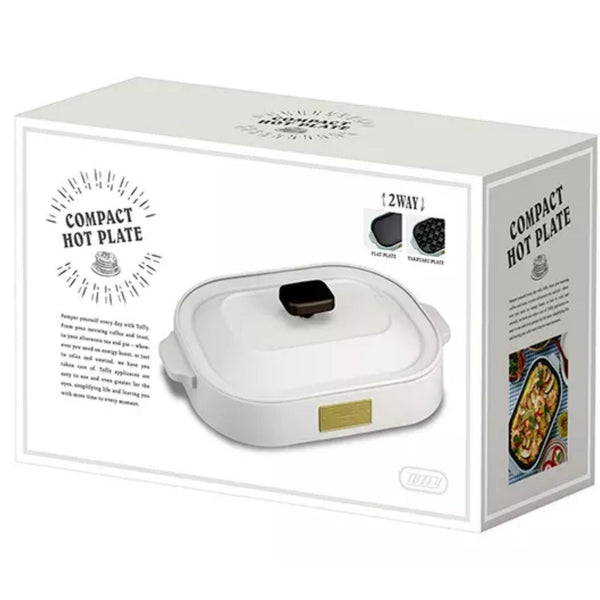 コンパクトホットプレート <アッシュホワイト> K-HP1-AW【お取り寄せ】