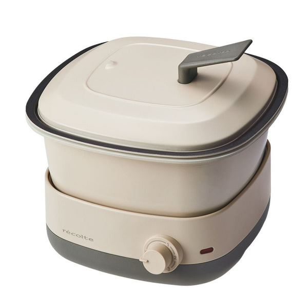 レコルト recolte ポットデュオ キャレ<クリームホワイト>RPD-4(W)ギフト対応可 【送料無料 / お取り寄せ】