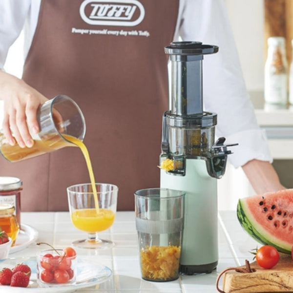 【送料無料】ミニスロージューサー <アッシュホワイト> K-BD4-AW【お取り寄せ】