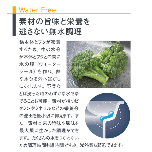 【完売】cuga(空雅)シリーズ 全7アイテム 最高級 ステンレス 5層鍋 ハンドル脱着式 IH対応 18-12ステンレス SUS316