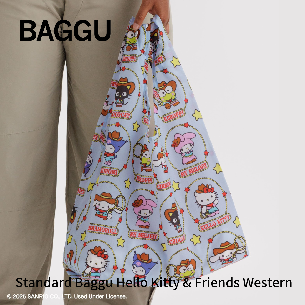 STANDARD BAGGU ハローキティ Friends Western かわいい コンパクト