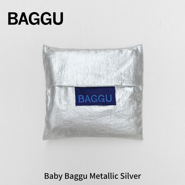 【入荷待ち】BABY BAGGU メタリックシルバー 2023【メール便 送料無料】