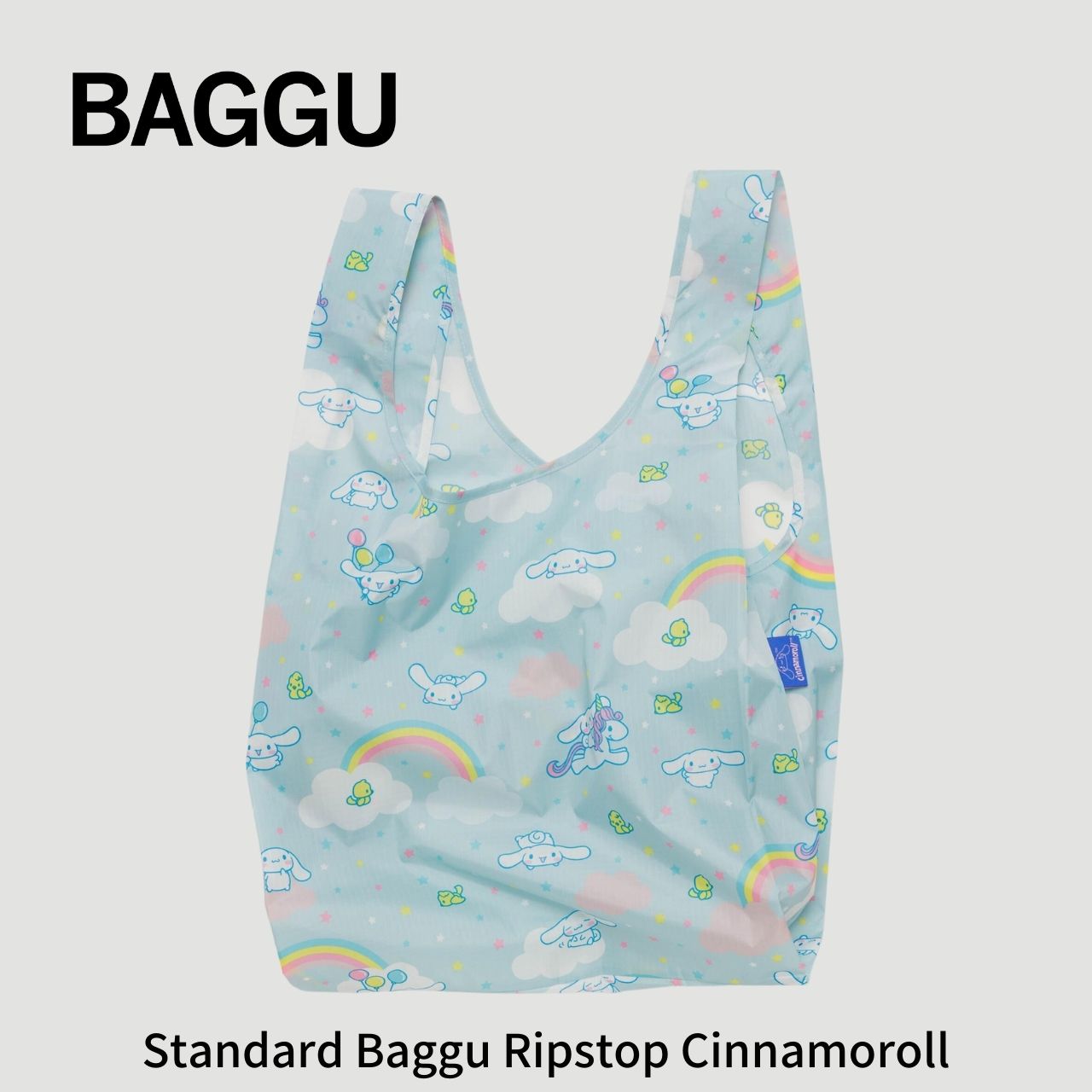 STANDARD BAGGU シナモロール かわいい コンパクト エコバッグ
