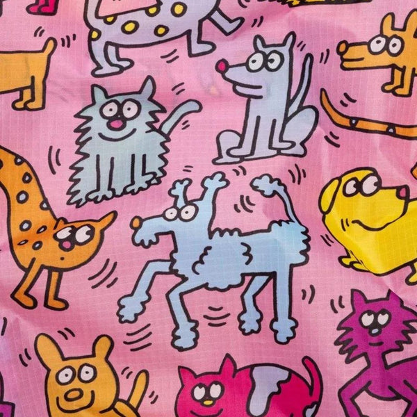 【メール便 送料無料】STANDARD BAGGU KEITH HARING PETS 2024SU