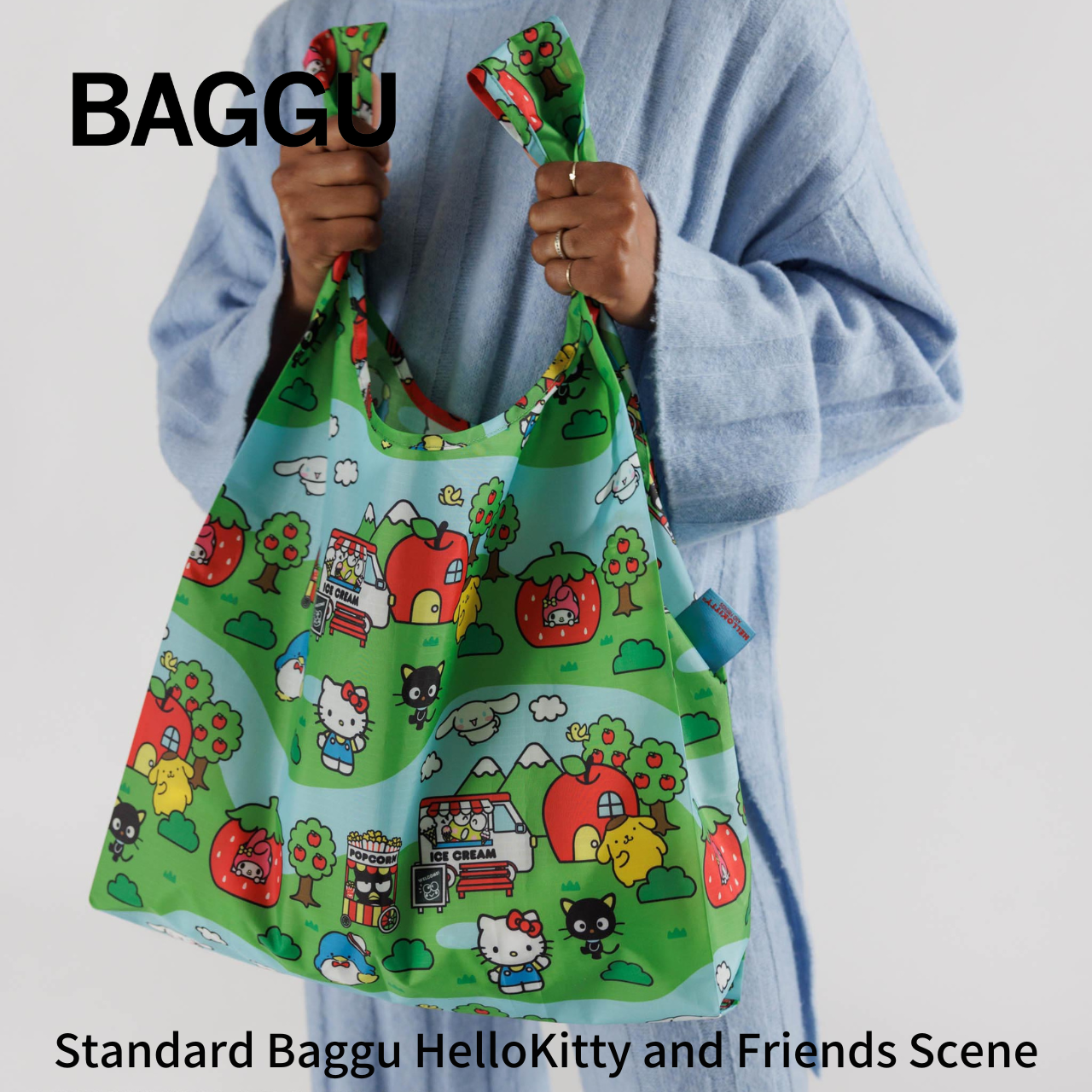 ◆送料・関税無料◆BAGGU×Hello Kitty Friends エコバッグ 楽天市場】メール便送料無料 BAGGU バグゥ エコバッグ BABY