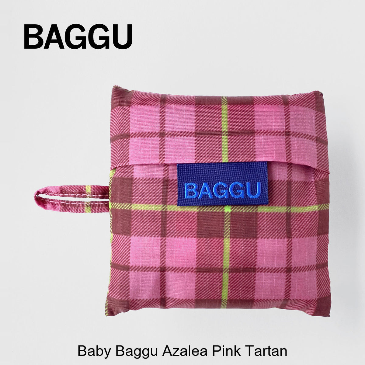 BABY BAGGU ピンクタータン 収納ポーチ