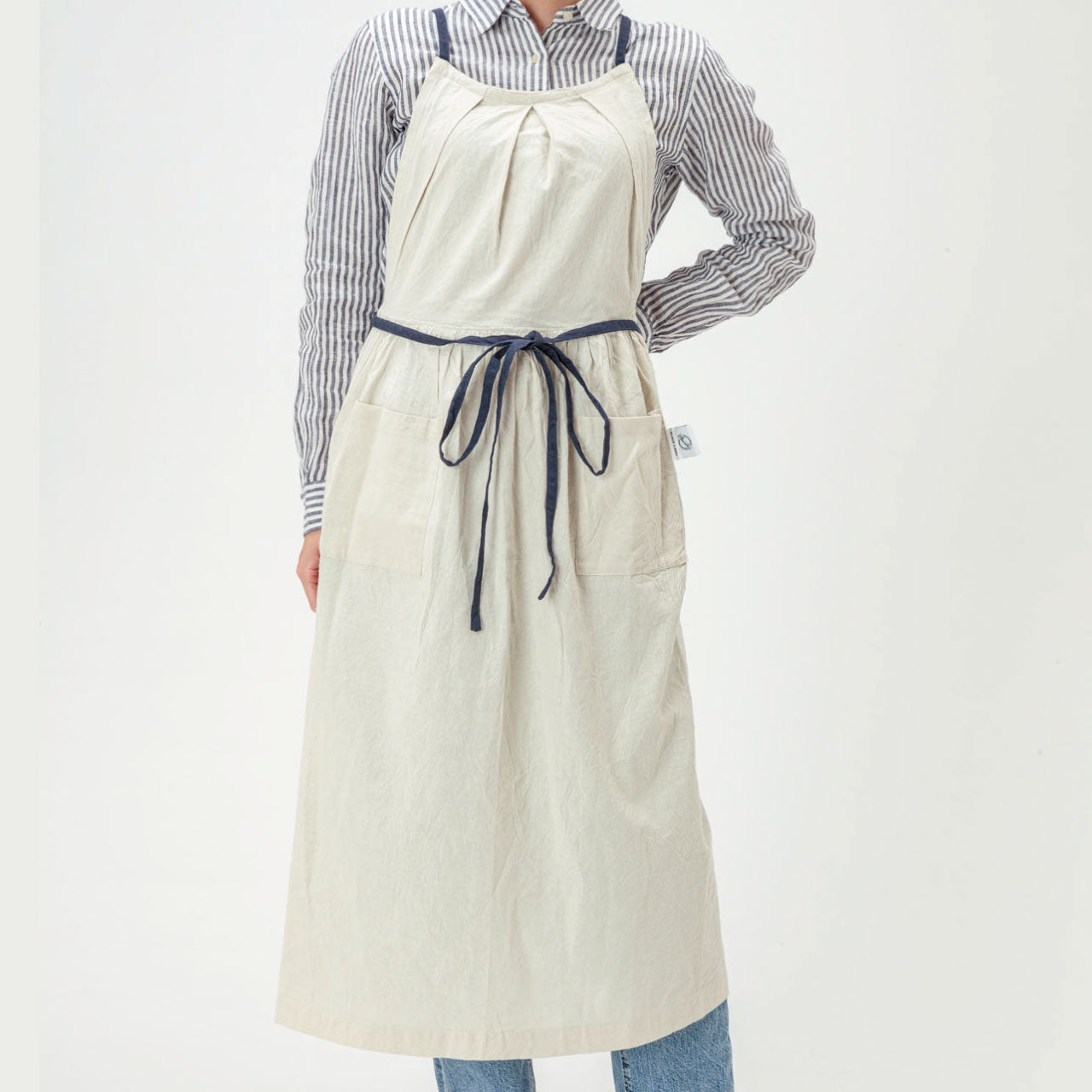 【新品未使用・タグ付き】フェイラー　エプロン　ラブリーミー　グレー 新品未使用タグ付き フェイラー エプロン 新品未使用・タグ付き