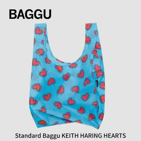 STANDARD BAGGU KEITH HARING HEARTS