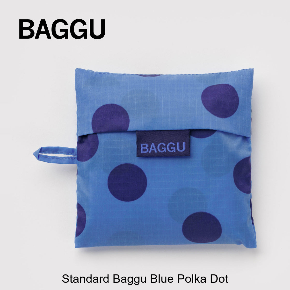 STANDARD BAGGU ブルードット 収納ポーチ