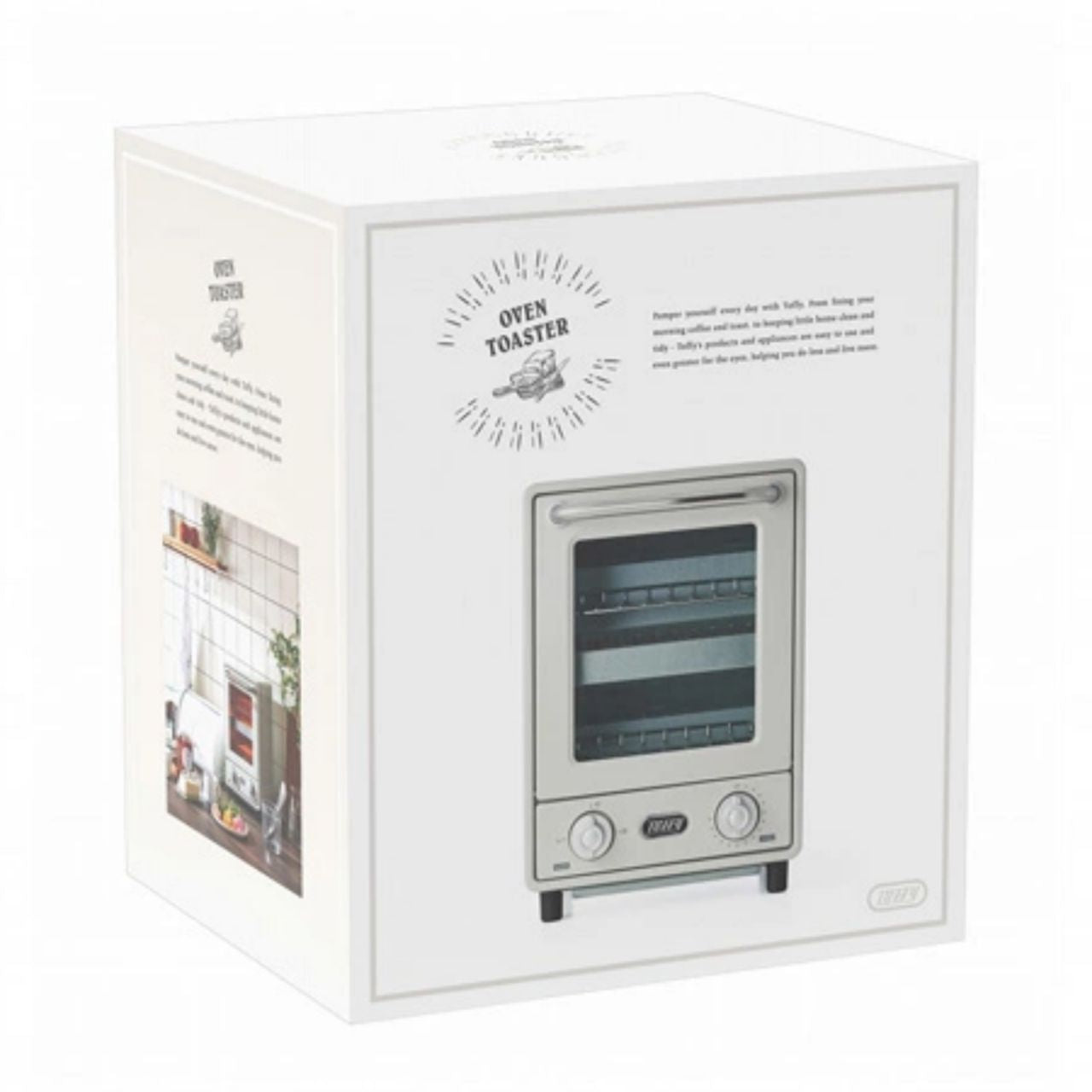 Toffy トフィー オーブントースター アッシュホワイト K-TS4-AW 朝食