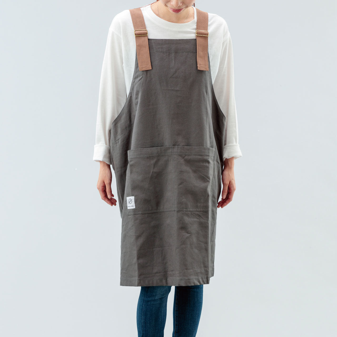 Mejular オリジナルエプロン グレー size2 Mejular originalエプロン | Mejular